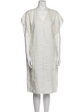 Joseph V- Neck Midi Dress
